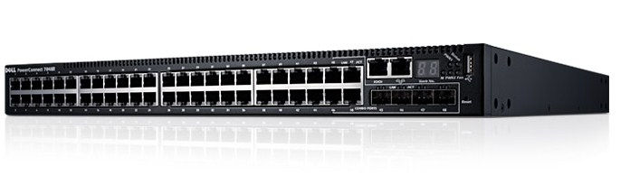 DELL PowerConnect 7048R Managed L3 Gigabit Ethernet (10/100/1000) 1U Black