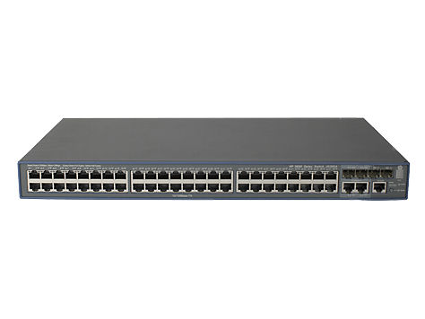 HP 3600-48 v2 SI Managed L3 Fast Ethernet (10/100) 1U Black