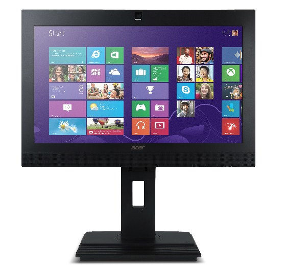 Acer Veriton Z2640G Intel® Pentium® 2117U 49.5 cm (19.5") 1600 x 900 pixels All-in-One PC 4 GB DDR3-SDRAM 500 GB HDD Windows 7 Professional Black