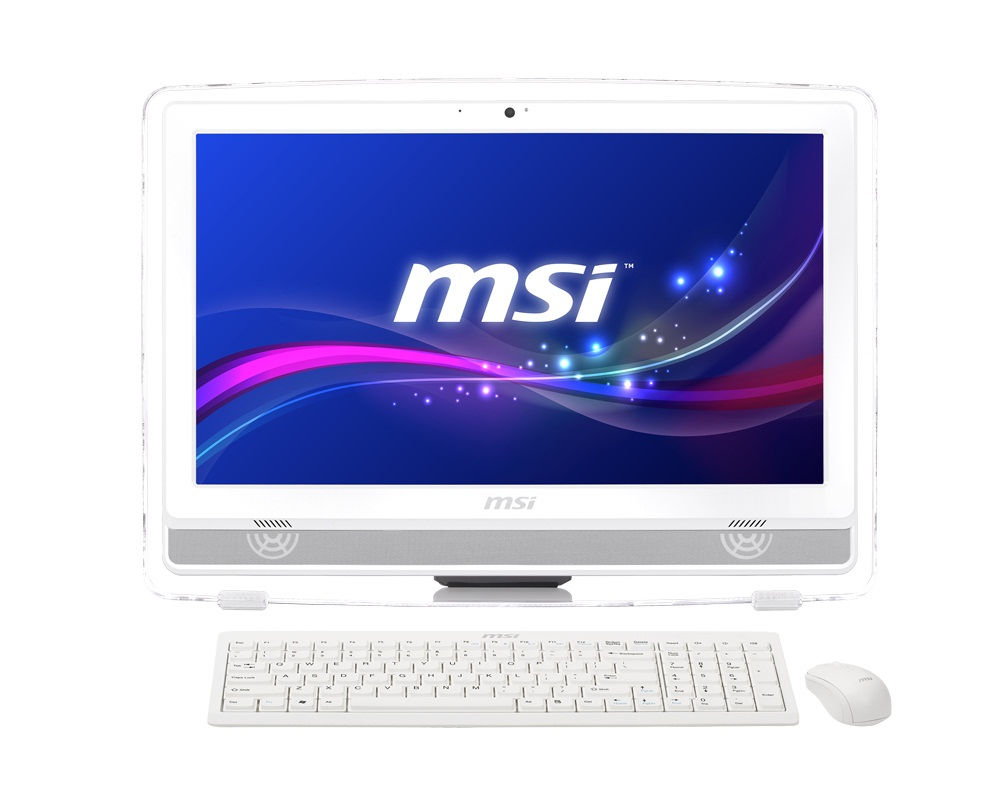 MSI Wind Top AE2282-062XEU All-in-One PC/workstation Intel® Core™ i3 i3-3220 54.6 cm (21.5") 1920 x 1080 pixels Touchscreen 4 GB DDR3-SDRAM 1 TB HDD FreeDOS White