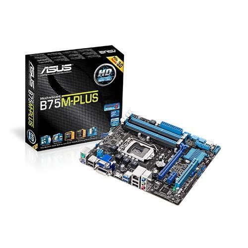ASUS B75M-PLUS Intel B75 LGA 1155 (Socket H2) micro ATX