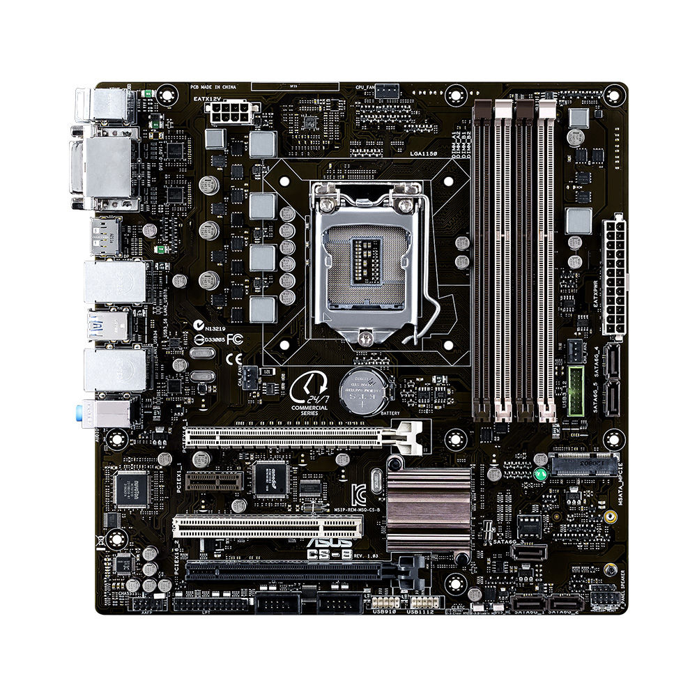 ASUS CS-B Intel® Q87 LGA 1150 (Socket H3) micro ATX