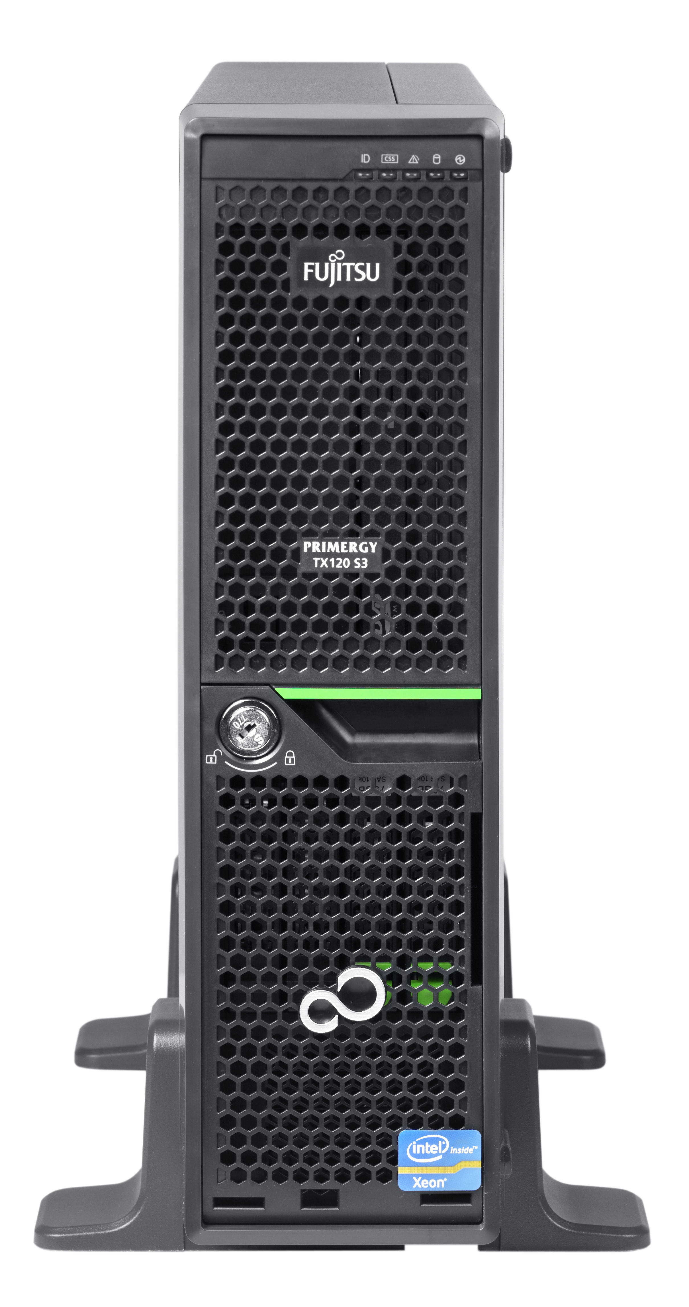 Fujitsu PRIMERGY TX120 S3P server 0 GB Tower Intel® Xeon® E3 V2 Family E3-1230V2 3.3 GHz 8 GB DDR3-SDRAM 250 W