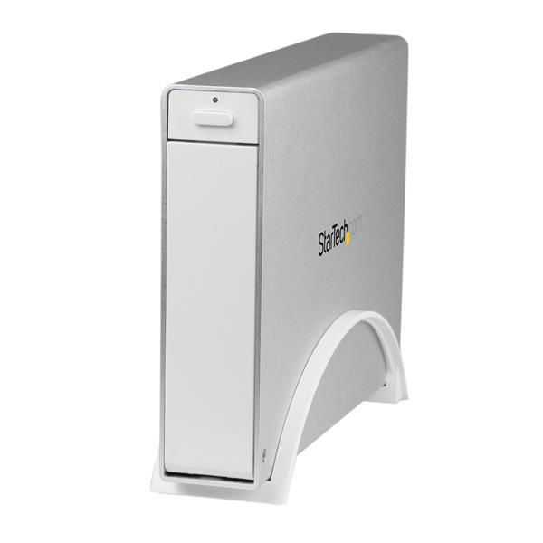 StarTech.com USB 3.0 Trayless External 3.5” SATA III HDD Enclosure w/ UASP – White