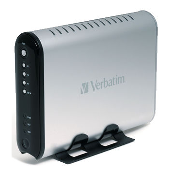 Verbatim 640GB MediaStation Multimedia Hard Drive external hard drive 3.5" Black, Silver