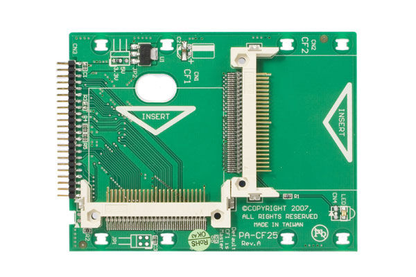 StarTech.com 2.5" IDE to Dual Compact Flash Adapter interface cards/adapter