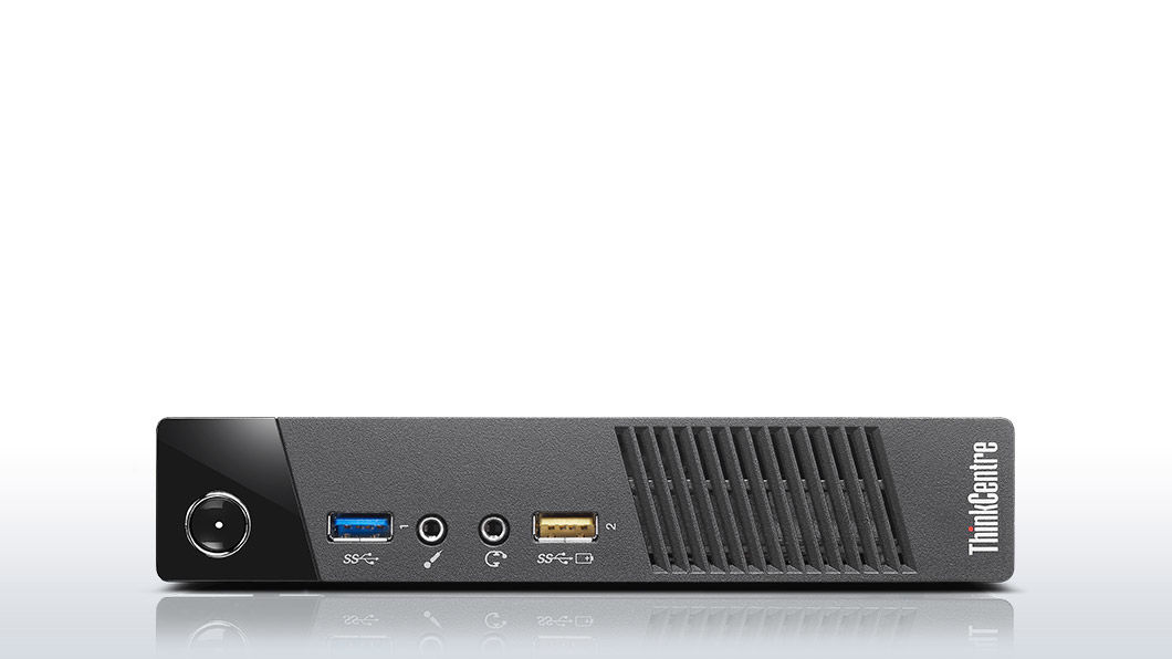 Lenovo ThinkCentre M93p Intel® Core™ i5 i5-4570 4 GB DDR3-SDRAM 128 GB SSD Windows 7 Professional PC Black