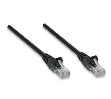 Intellinet Cat5e FTP 15.0m 5 Pack networking cable Black 15 m F/UTP (FTP)