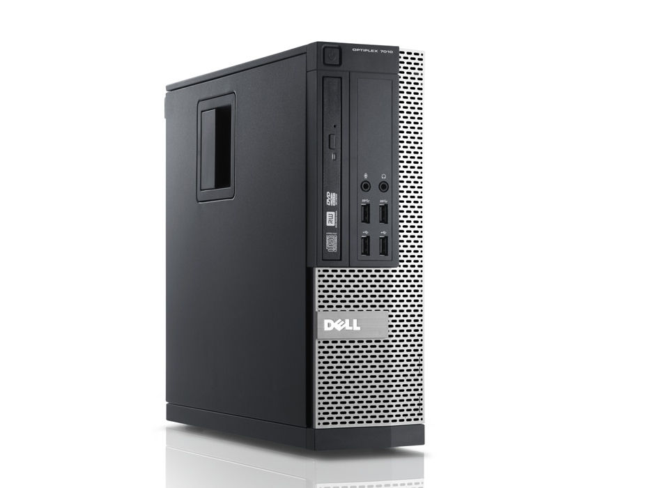 DELL OptiPlex 7010 Intel® Core™ i7 i7-3770 4 GB DDR3-SDRAM 128 GB SSD Windows 7 Professional SFF PC Black