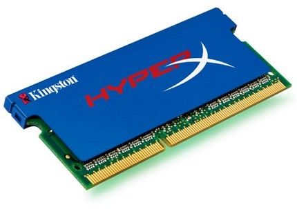 HyperX 4GB, 1066MHz, DDR3, Non-ECC, Ultra LL, CL5 (5-5-5-15), SODIMM (Kit of 2), XMP memory module 2 x 2 GB 204-pin SO-DIMM