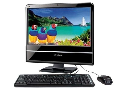 Viewsonic VPC100 All-in-One Intel Pentium Mobile N270 47 cm (18.5") 1366 x 768 pixels 1 GB DDR2-SDRAM 160 GB Intel® GMA 950 Black