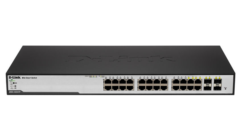 D-Link DGS-1224TP network switch Managed Power over Ethernet (PoE)