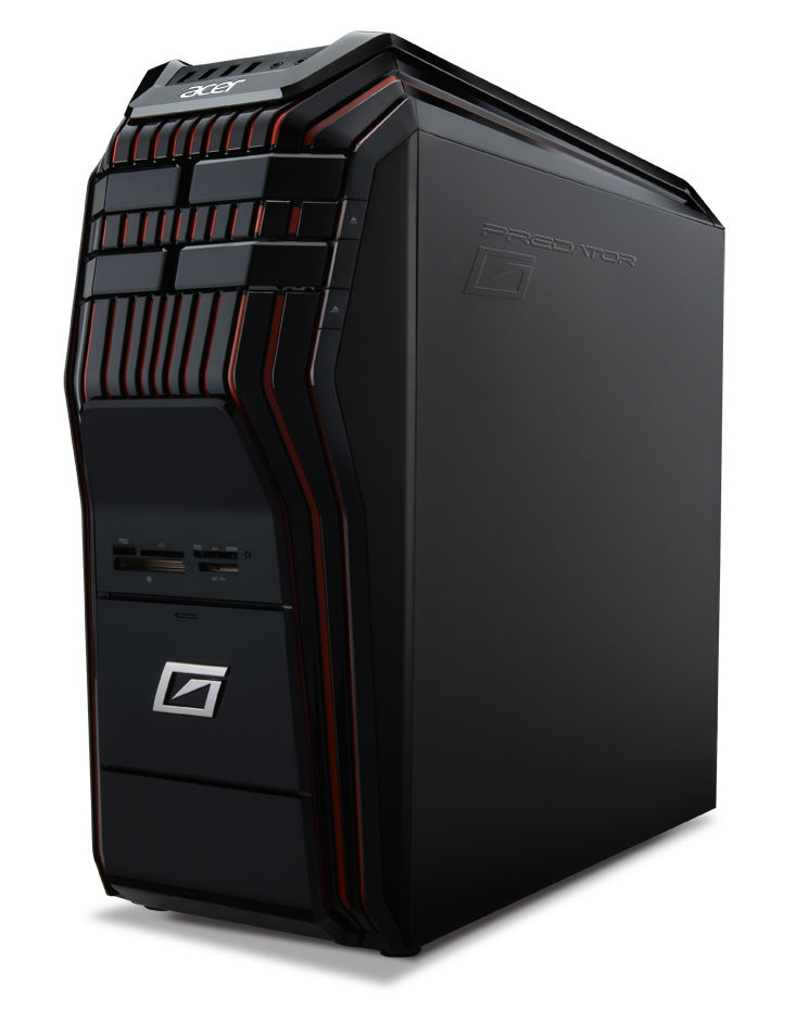 Acer Predator 920-378G2T00BGi/T001 Intel® Core™ i7 i7-3770 8 GB DDR3-SDRAM 2 TB NVIDIA® GeForce® GT 640 FreeDOS PC Black