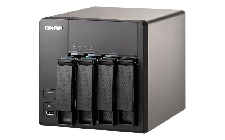 QNAP TS-420 2x1TB Tower Marvell 0.5 GB DDR3 2 TB Linux Black