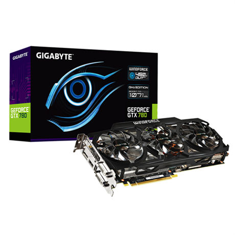 GIGABYTE GVN780Z3GD-00-G graphics card NVIDIA GeForce GTX 780 3 GB GDDR5