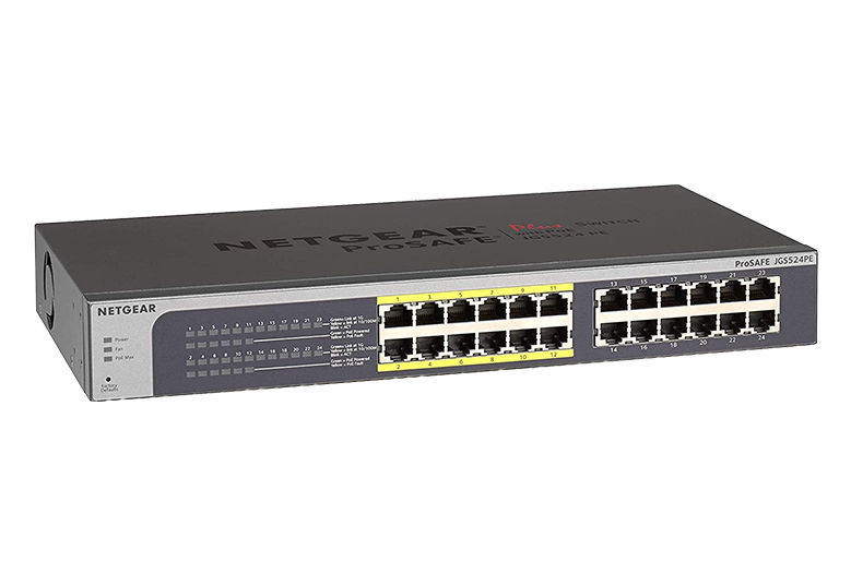NETGEAR 24-Port PoE Gigabit Ethernet Plus Switch (JGS524PE)