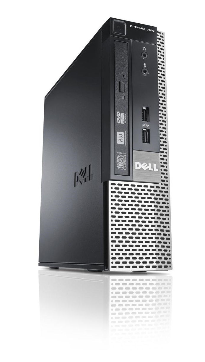 DELL OptiPlex 7010 USFF Intel® Core™ i5 i5-3470S 4 GB DDR3-SDRAM 500 GB HDD Windows 7 Professional PC Black, Silver