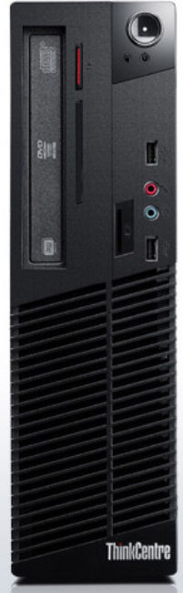 Lenovo ThinkCentre M72e Intel® Core™ i5 i5-3470 4 GB DDR3-SDRAM 500 GB HDD Windows 7 Professional SFF PC Black