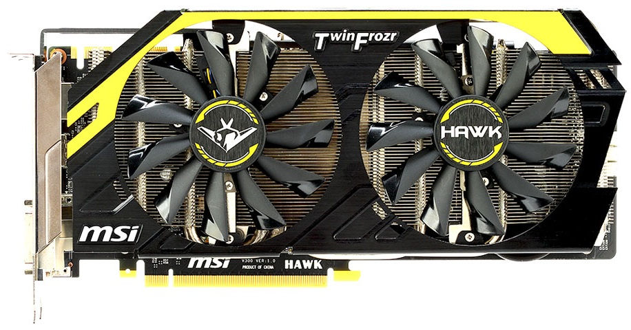 MSI N760-HAWK-LE graphics card NVIDIA GeForce GTX 760 2 GB GDDR5