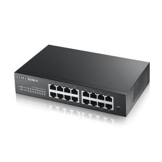 Zyxel GS1900-16 Managed L2 Gigabit Ethernet (10/100/1000) Black
