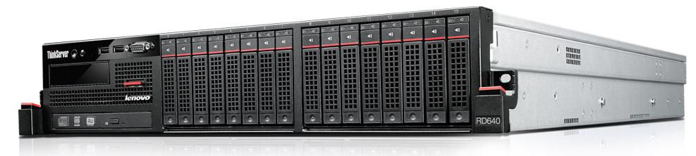 Lenovo ThinkServer RD640 server 0 GB Rack (2U) Intel® Xeon® E5 Family E5-2640V2 2 GHz 8 GB DDR3-SDRAM 800 W