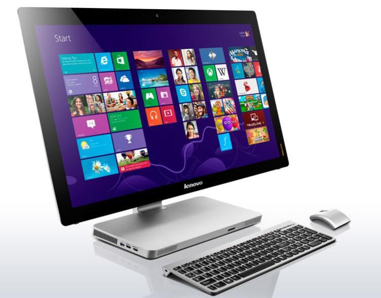 Lenovo IdeaCentre A530 Intel® Core™ i5 i5-4200M 58.4 cm (23") 1920 x 1080 pixels Touchscreen All-in-One PC 8 GB DDR3-SDRAM 1 TB HDD NVIDIA® GeForce® GT 740A Windows 8.1 Black, Silver