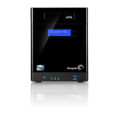 Seagate Business Storage, 8TB NAS Intel Atom® 4 GB DDR3 HDD Windows Storage Server 2012 Black