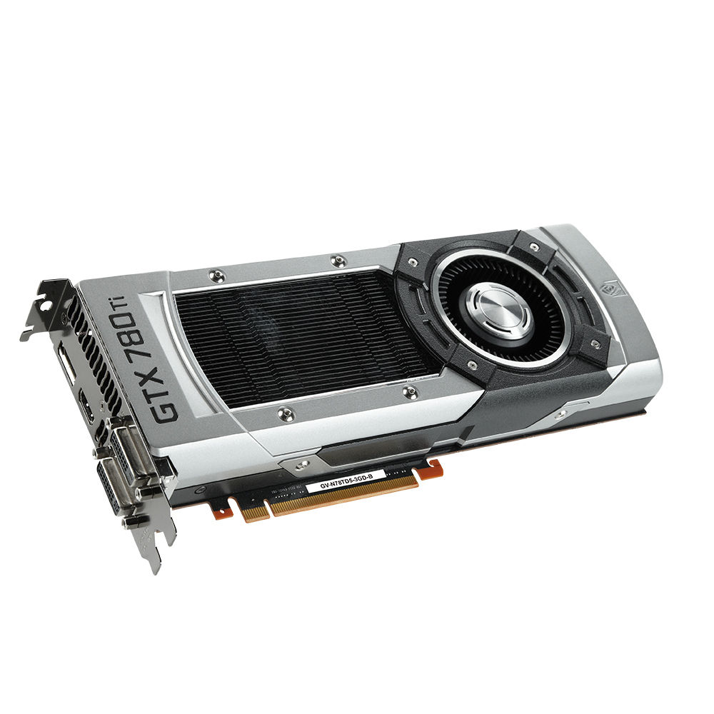 GIGABYTE GV-N78TD5-3GD-B graphics card NVIDIA GeForce GTX 780 Ti 3 GB GDDR5