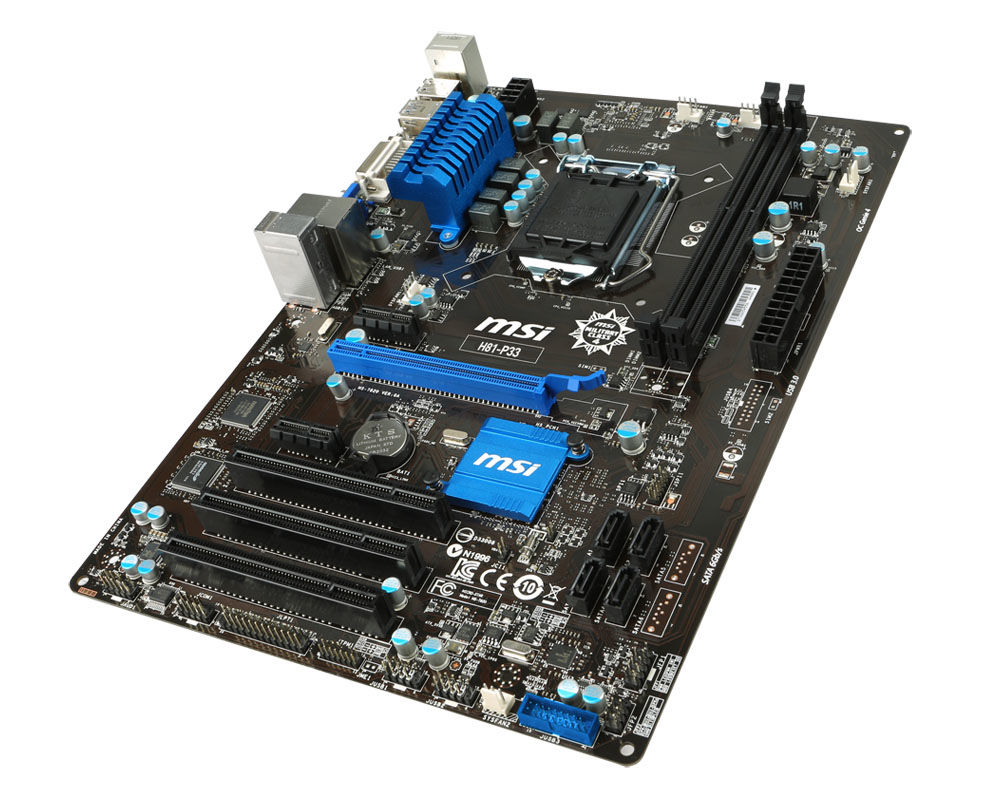 MSI H81-P33 Intel® H81 LGA 1150 (Socket H3) ATX