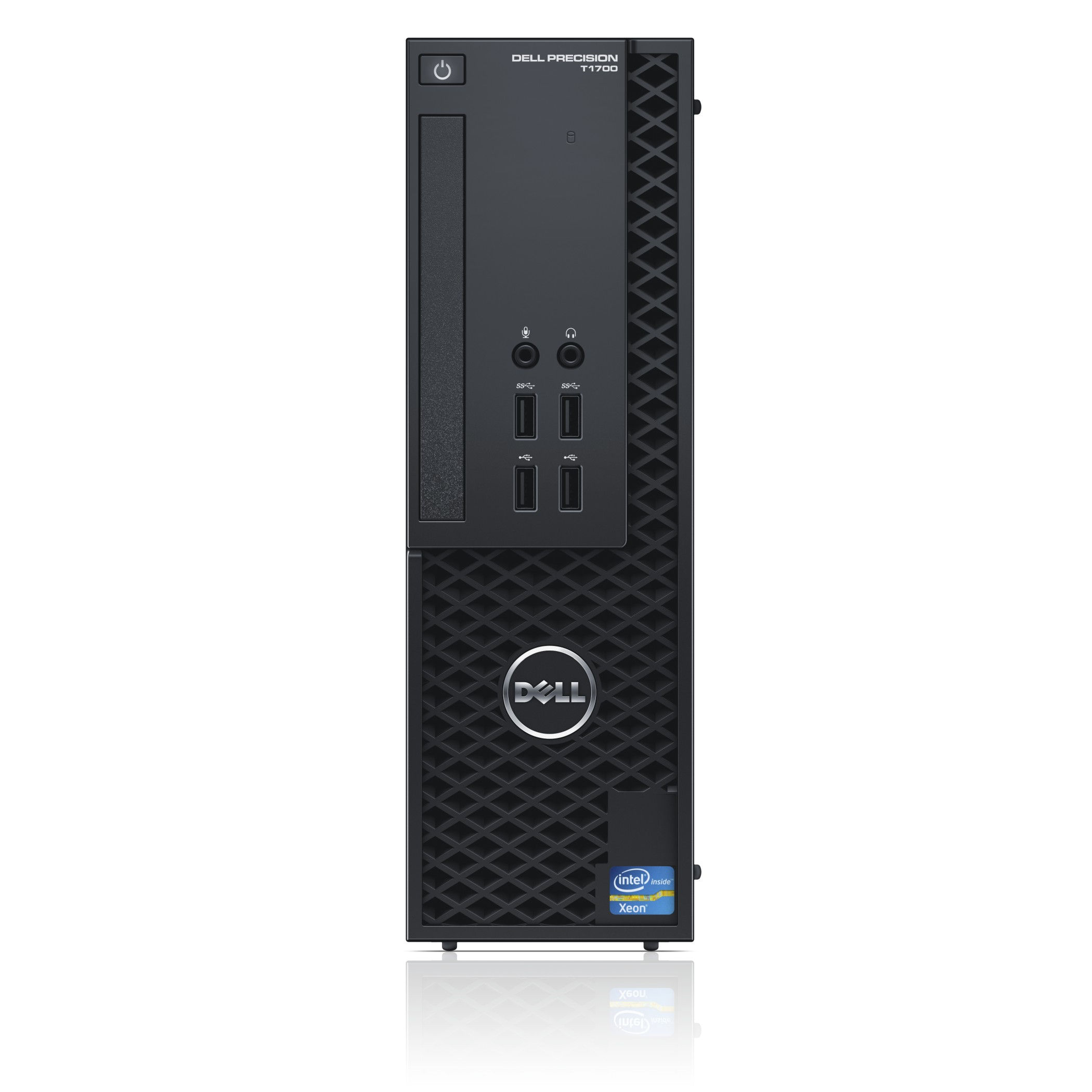 DELL Precision T1700 Intel® Core™ i3 i3-4130 4 GB DDR3-SDRAM 500 GB HDD Windows 7 Professional SFF PC Black