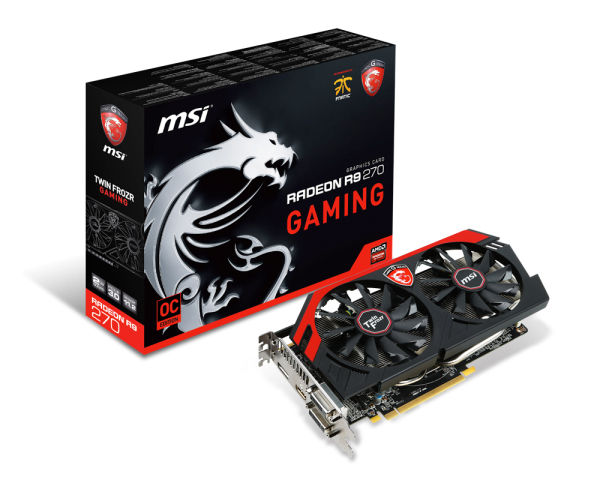 MSI GAMING 2G AMD Radeon R9 270 2 GB GDDR5