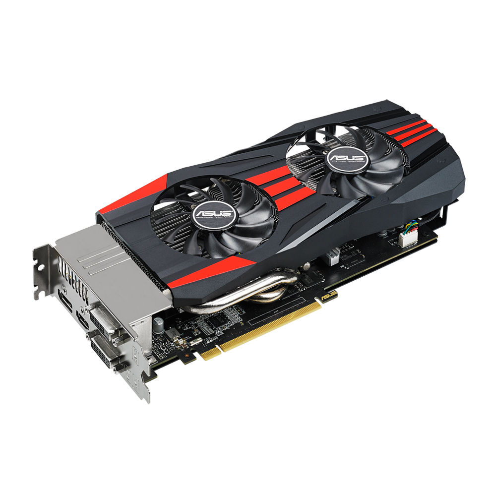 ASUS 90YV04Q3-M0NA00 graphics card NVIDIA GeForce GTX 760 2 GB GDDR5