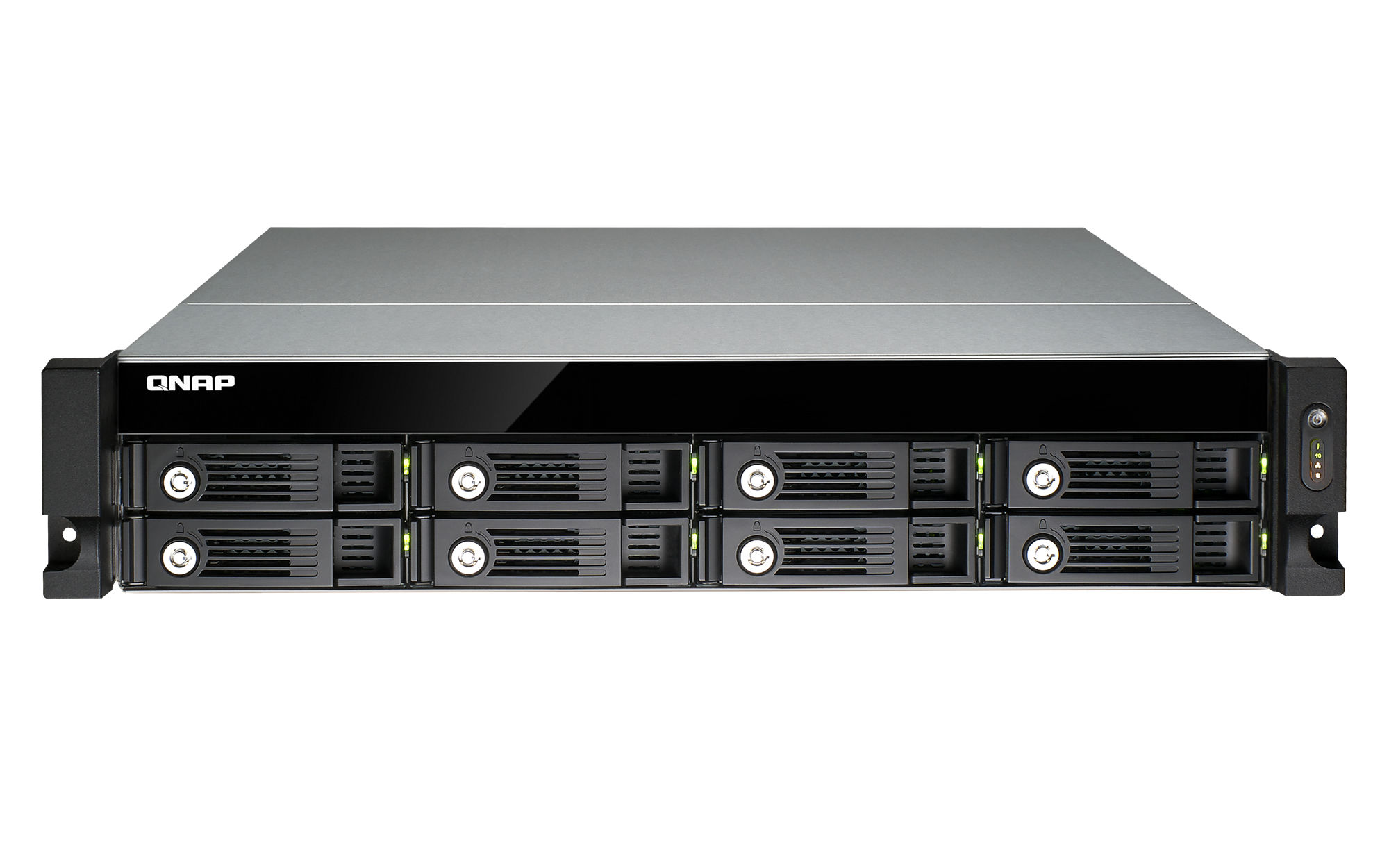 QNAP TS-870U-RP 10Gb 16TB Rack (2U) 4 GB DDR3 Black