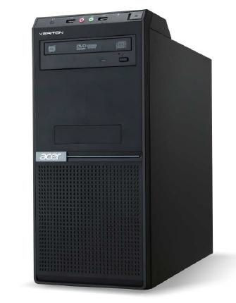 Acer Veriton E430G Intel® Celeron® G G1610 2 GB DDR3-SDRAM 500 GB HDD FreeDOS Desktop PC Black
