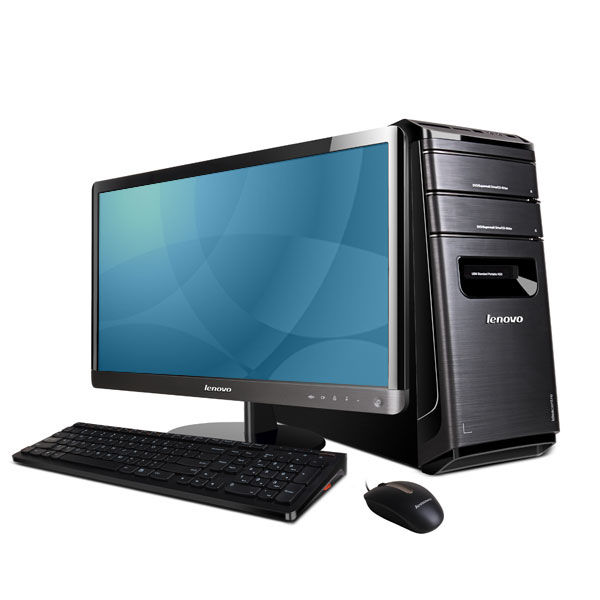 Lenovo IdeaCentre K415 AMD A8 A8-6500 8 GB DDR3-SDRAM 1 TB HDD Windows 8 Tower PC Black