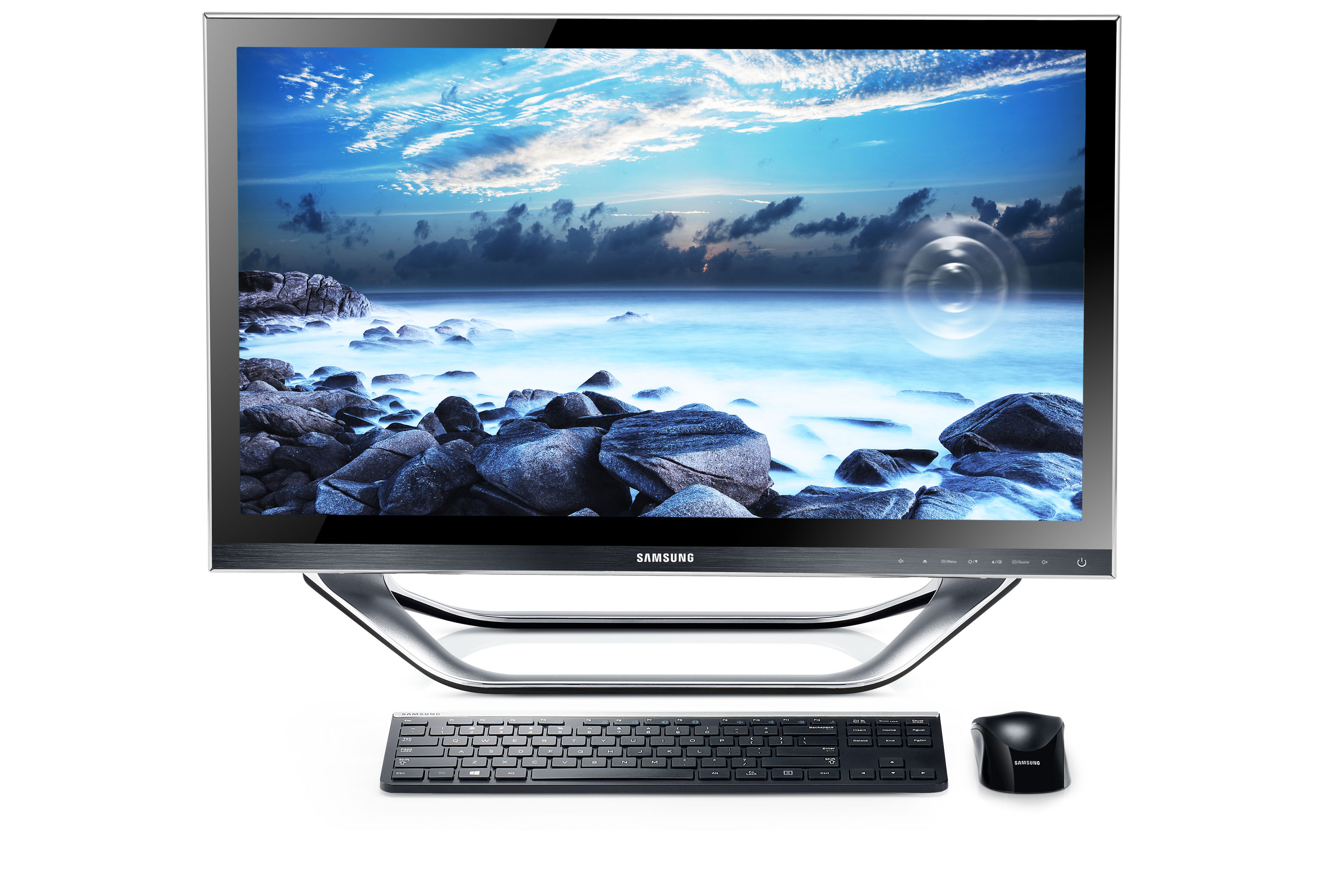 Samsung DM700A3D Intel® Core™ i3 i3-3220T 59.9 cm (23.6") 1920 x 1080 pixels All-in-One PC 8 GB DDR3-SDRAM 1 TB HDD Windows 8 Black, Silver