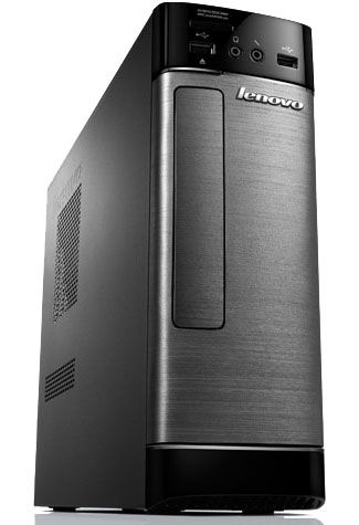 Lenovo Essential H520s Intel Pentium G G2020 4 GB DDR3-SDRAM 1 TB HDD Windows 8 SFF PC Black, Metallic