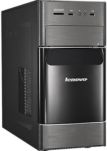 Lenovo Essential H520 Intel® Core™ i3 i3-3240 6 GB DDR3-SDRAM 1 TB HDD Windows 8 Tower PC Black, Metallic