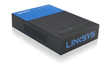 Linksys LRT224 wired router Gigabit Ethernet Black