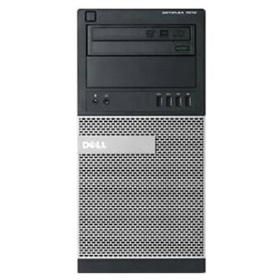 DELL OptiPlex 7010 Intel® Core™ i7 i7-3770 4 GB DDR3-SDRAM 500 GB HDD AMD Radeon HD 7470 Windows 7 Professional Mini Tower PC Black, Grey