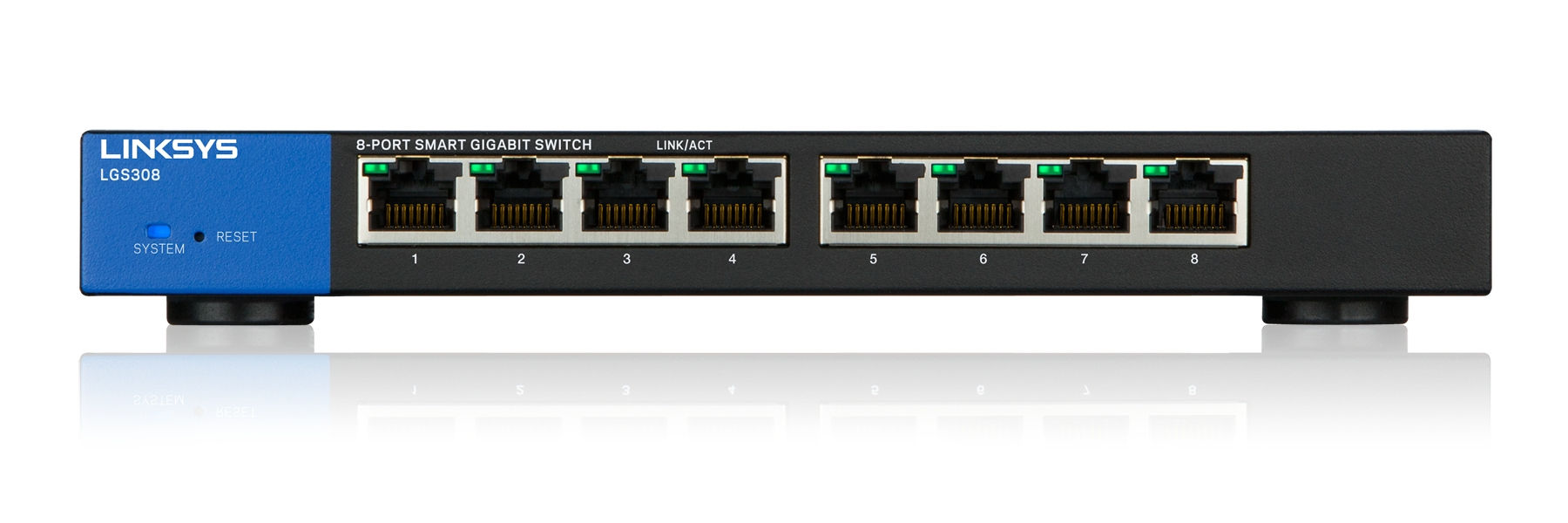 Linksys 8-Port Smart Gigabit Switch (LGS308)