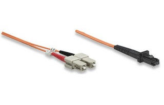Intellinet 516051 InfiniBand/fibre optic cable 1 m MT-RJ SC Orange