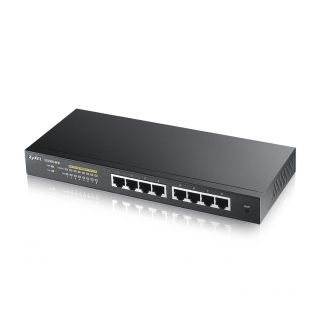 Zyxel GS1900-8HP network switch Managed Gigabit Ethernet (10/100/1000) Power over Ethernet (PoE) Black