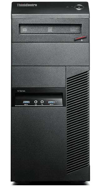 Lenovo ThinkCentre M83 Intel® Core™ i7 i7-4770 8 GB DDR3-SDRAM 500 GB HDD Windows 7 Professional Mini Tower PC Black