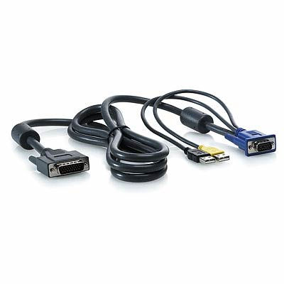 HP 1x4 KVM Console 6ft USB Cable networking cable