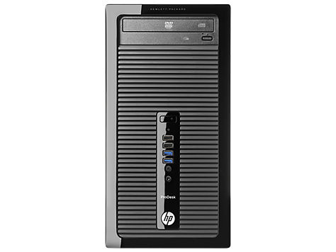 HP ProDesk PC Microtorre 400 G1 modelo base Intel® Core™ i3 i3-4130 4 GB DDR3-SDRAM 500 GB HDD Windows 7 Professional Micro Tower Black