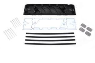3M 2523 fibre optic adapter Fibergate Black
