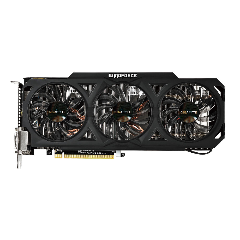 GIGABYTE GV-R927XOC-2GD-GA graphics card AMD Radeon R9 270X 2 GB GDDR5