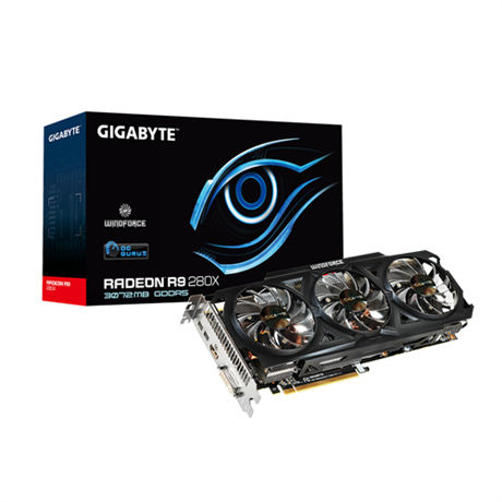 GIGABYTE GV-R928XOC-3GD REV 2 graphics card AMD Radeon R9 280X 3 GB GDDR5