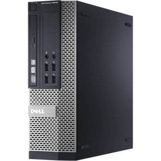 DELL OptiPlex 7010 Intel® Core™ i5 i5-3570 4 GB DDR3-SDRAM 500 GB HDD Windows 7 Professional SFF PC Black